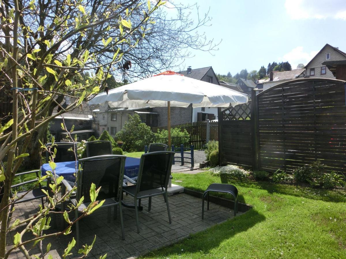Apartment In Thuringian Forest With Garden Oberweißbach المظهر الخارجي الصورة