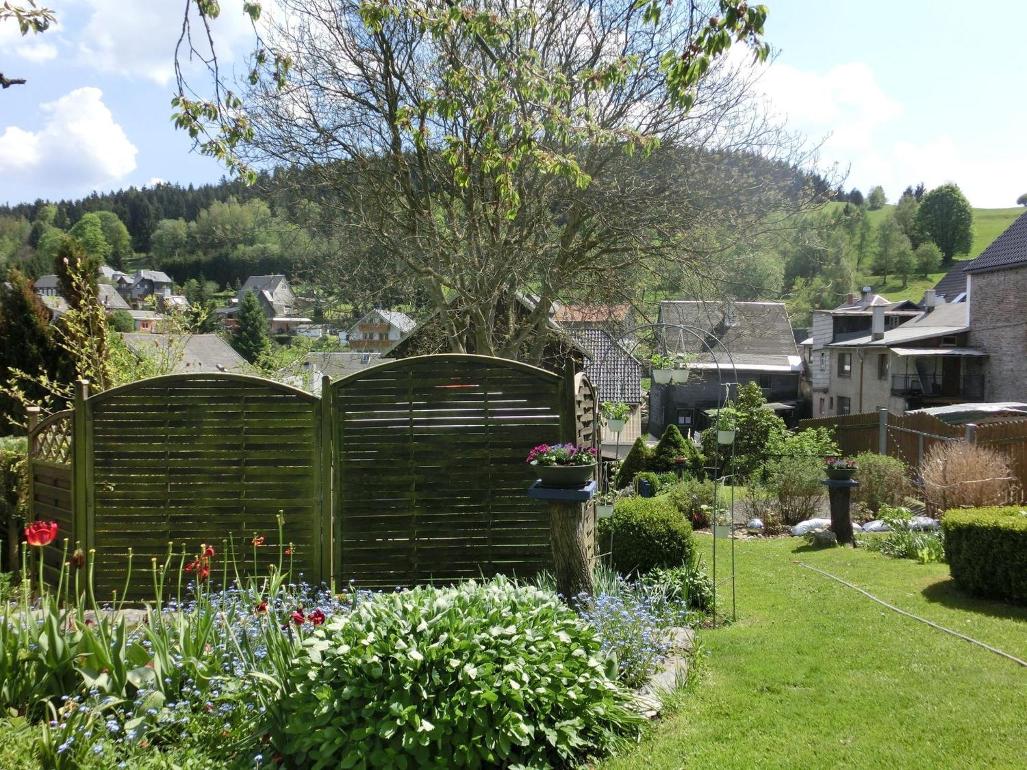 Apartment In Thuringian Forest With Garden Oberweißbach المظهر الخارجي الصورة