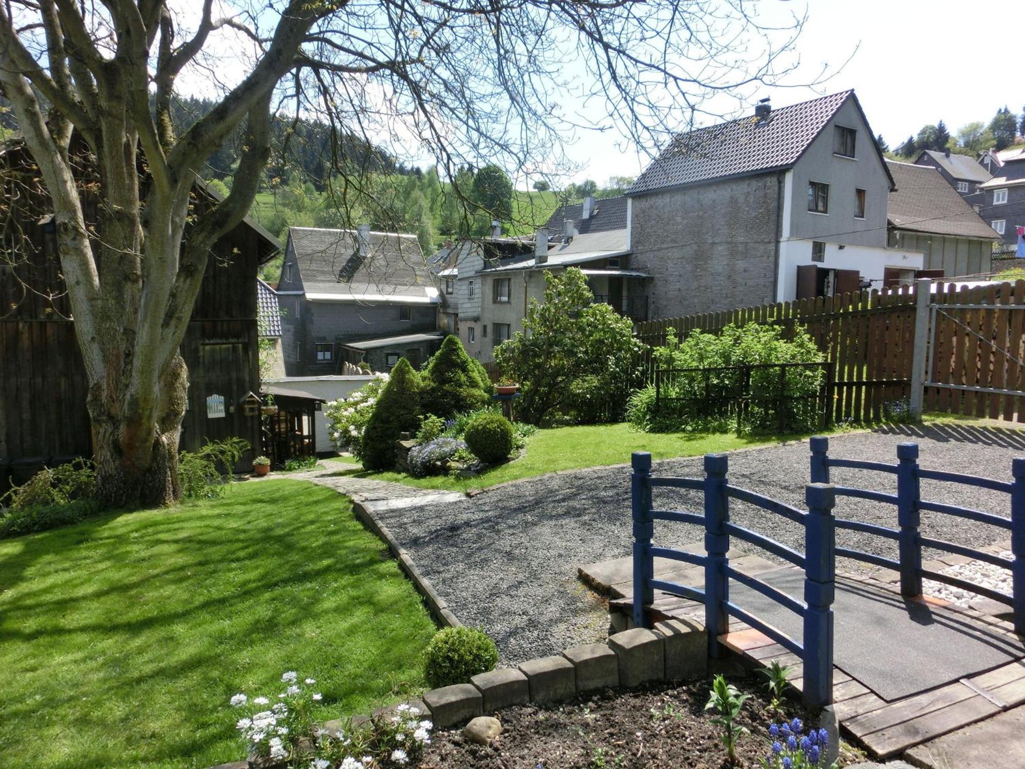 Apartment In Thuringian Forest With Garden Oberweißbach المظهر الخارجي الصورة